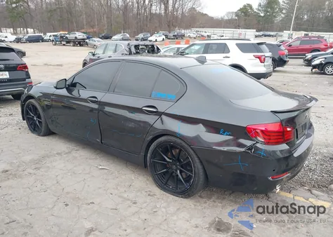 2015 BMW 535I z USA, uszkodzony, nr VIN WBA5B1C58FG127444